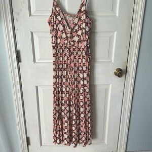 Loft front keyhole, midi sundress